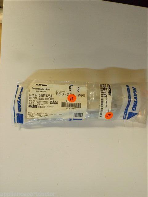 Maytag Jenn Air Microwave 56001283 Handle, Door (wht) NEW IN BOX Maytag Jenn Air Microwave 56001283 Handle, Door (wht) NEW IN BOX